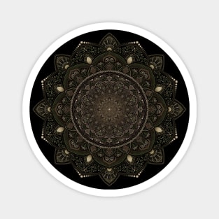 Earthtone Mandala Magnet